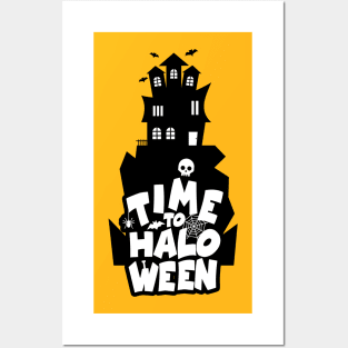 Halloween House Posters and Art